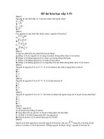 Đề thi trắc nghiệm hóa học cấp 3-51