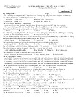 KIỂM TRA 1 TIẾT HKI 12CB