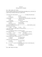 đề thi môn anh văn - đề 28