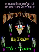 TIẾT 55 TÍNH CHẤT TIA PHÂN GIÁC