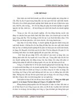 Nâng cao hiệu quả quản lý và sử dụng Vốn lưu động tại Công ty Cổ phần Dệt 10-10