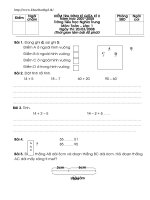 ĐỀ THI GIỮA KÌ II