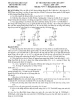 Đề thi hs giỏi năm 2007