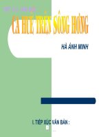 Tiết 113: Ca Huế trên sông Hương