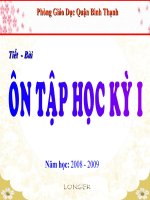 ÔN TẬP HÌNH HỌC 8 CHƯƠNG 3