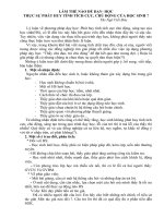 dạy học tích cực