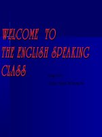 Unit 7 - Speaking