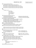 đề 4 kiểm tra 1 tiết trắc nghiệm 50 câu