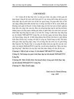 Báo cáo thực tập tổng hợp  tại chi nhánh NHNo&PTNT Láng Hạ