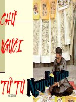 chữ người tử tù