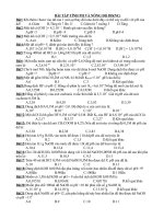 Bài tập Phần PH