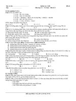 kiểm tra hóa 11 cơ bản bài số 3