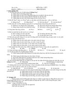 Kiem tra 1 tiet HKII  (co dap an)