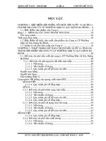 Hoàn thiện  kế toán tập hợp chi phí sản xuất và tính giá thành sản phẩm tại Công ty Cổ phần Thương mại và Xây dựng Ba Đình