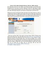 xem cước phí Internet trên mạng