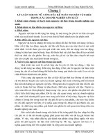 Hoàn thiện tổ chức kế toán nguyên vật liệu ở Công ty cổ phần xi măng Bỉm Sơn