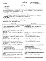 TIẾT 50.LÍ 9: ÔN TẬP.HOT.08-09