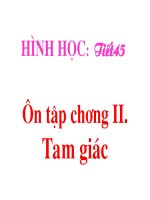 tiet45  on tap chuong 2  Tam giac