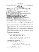 chuyen de phan tich da thuc thanh nhan tu