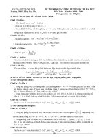 Đề thi thử Đại học 22/2/09