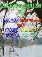 Bài 26:PHONG TRÀO KHÁNG CHIẾN CHỐNG PHÁP TRONG NHỮNG NĂM CUỐI TK