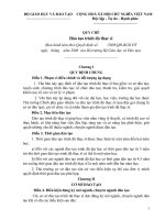 Quy Chế Tuyển Sinh Thạc Sỹ 2008