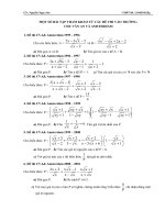 Đề thi chuyên Amsterdam- Dạng toán rút gọn