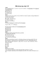 Đề thi trắc nghiệm hóa học cấp 3-59