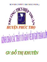 Tiết 30. Phép tru các phân thuc đại sô