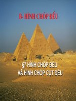 hình chóp đều