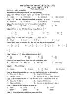 Đề thi HSG lớp 5 Toán và Tiếng Việt