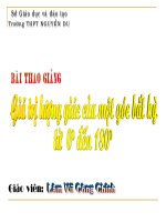 gia tri LG  cua goc tu 0 den 180