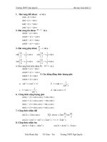 công thuc luong giac