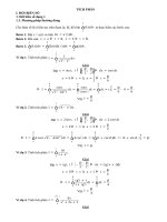 Phương pháp tính tích phân