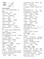 Practice test 4 with keys