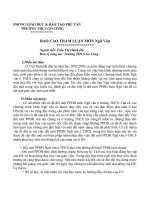 BÀI THAM LUẬN ĐÓNG GÓP SGK