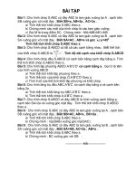 ÔN TẬP HÌNH HỌC CHƯƠNG I