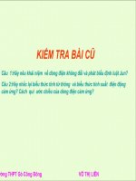 Bài 12:Đại cương về dòng điện xoay chiều
