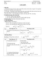 Tu chon Giai tich 12   chuong 2    5 tiet