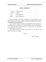 Nâng cao hiệu quả sử dụng tài sản tại công ty cổ phần Dịch vụ vận tải Đường sắt