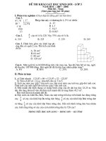 De Thi  va Dap an HSG mon Toan 5