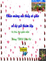 Phuong trinh bac nha mot an va cach giai