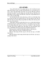 Đánh giá thực trạng tổ chức hạch toán kế toán  tại công ty cổ phần VIET FUCO