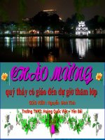 Bài 1: Hàm số (tiết 9)