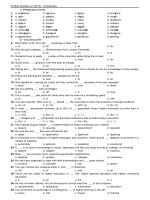 Unit 5 CB-Exercise on Vocabulary (hot)