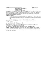 đề thi HSG lớp 6