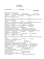ĐỀ THI THỬ CHO HỌC SINH 12
