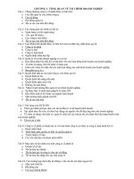 trắc nghiệm môn tài chính doanh nghiệp