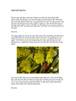 Nghệ thuật tặng hoa