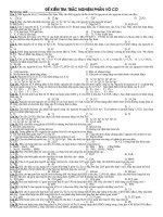 Kiểm tra lần 1 môn Hoá